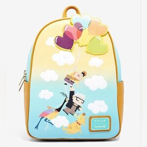 Loungefly Disney Pixar Up Heart Balloons Mini Backpack